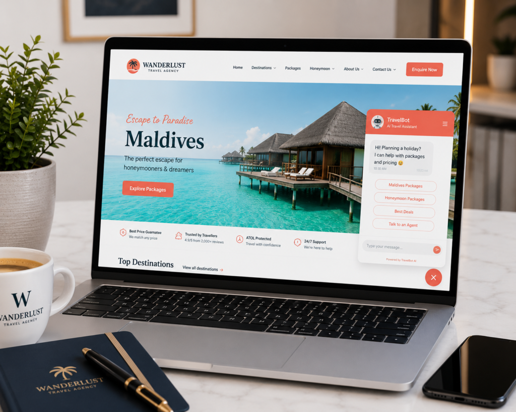 How to Use Chatbots for Your Travel Agency Website